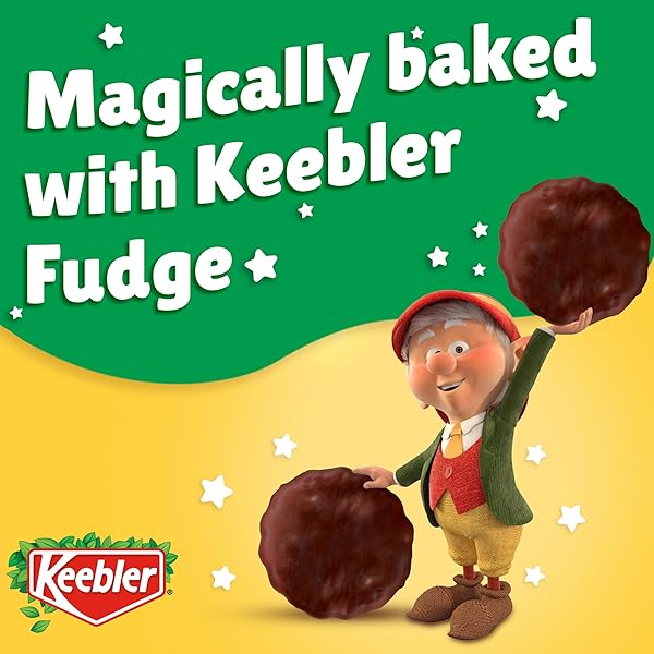 KEEBLER FUDGE MINT DELIGHTS, MINT COOKIES DUNKED IN KEEBLER FUDGE, 10 OZ