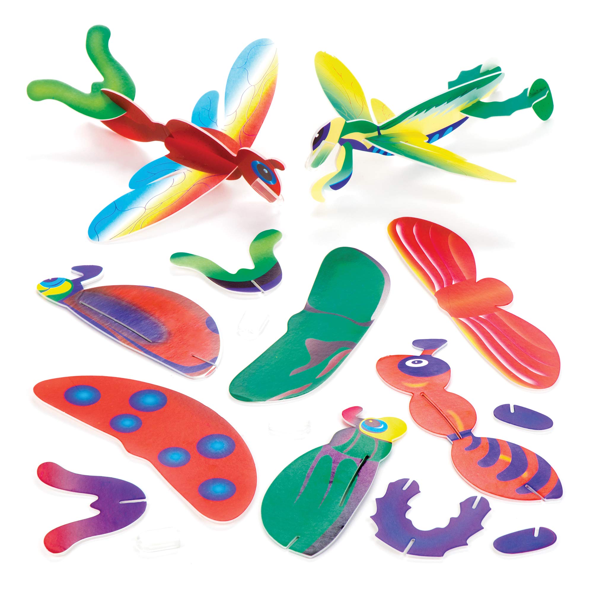 Baker Ross O671 Insect Gliders (Pack of 6)
