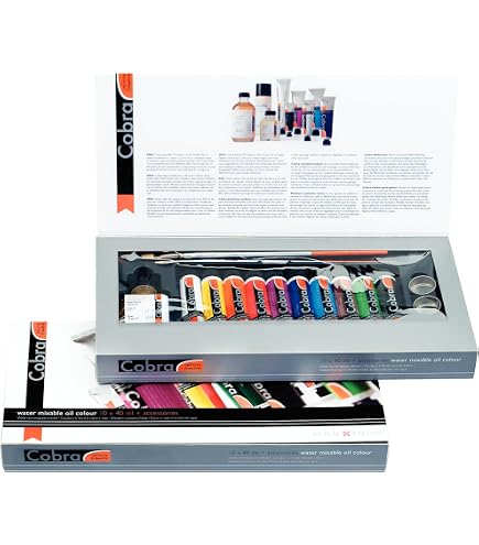 Talens Cobra Study vizes olajfesték készlet, 10x40 ml - a legjobb