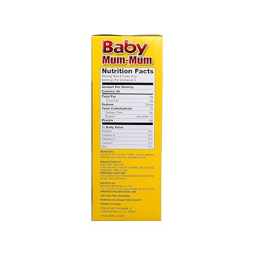 baby mum mum crackers