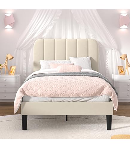 hammaさま 専用 Amazon.com: HAOARA Twin Size Platform Bed Frame with