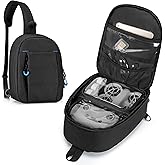 PGmoon Carrying Case Compatible with DJI Neo Fly More Combo, Portable Drone Sling Bag for RC-N3 Remote Controller and Intelli