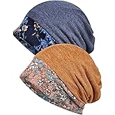 Qunson Women's Baggy Slouchy Beanie Chemo Hat Cap Scarf