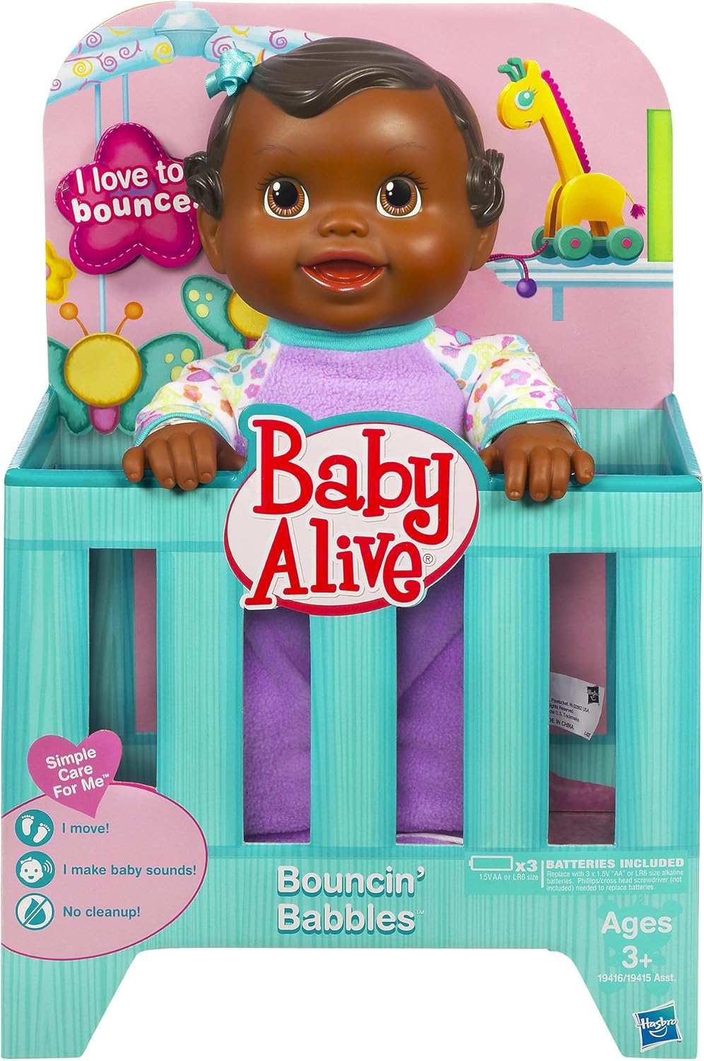 baby alive bouncin babbles