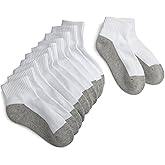 Jefferies Socks Girls 7-16 Sport Quarter Half Cushion 6 Pair Pack Socks