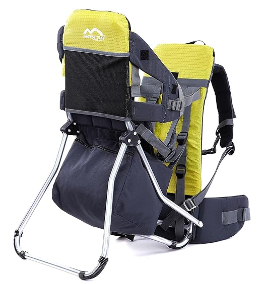 title=MONTIS RUNNER ONE- Zaino porta bimbo- 25 kg- diversi colori (Giallo)