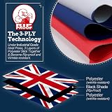 Anley Rip-Proof UK Flag 3x5 Ft Double Sided 3-Ply Wrinkle Resistant view 2