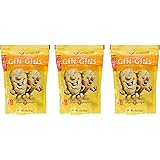 Ginger People Gin-Gins Natural Hard Candy 3Ounce Bags - (Pack of 3)