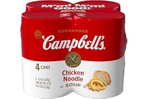 Campbell's Condensed Soup, Chicken Noodle, 10.75 Ounce (Pack of 4) by Campbell's