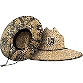 FOCO NHL Unisex-Adult NHL Team Logo Floral Straw Sun Hat