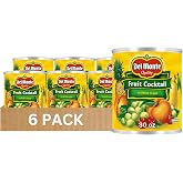 Del Monte Fruit Cocktail in Heavy Syrup, 30 oz. Cans (Pack of 6)