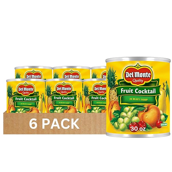 DEL MONTE FRUIT COCKTAIL IN HEAVY SYRUP, 30...