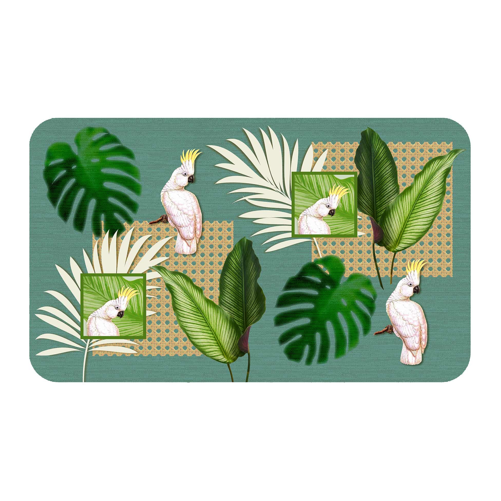 Douceur d'Intérieur Rectangular Rug, Multi-Colour, 45 x 75 cm