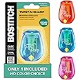 Bostitch Office Pencil Sharpener, 1 Random Color, Twist-n-Sharp, Kids & Colored Pencils, (PS1-ADJ)
