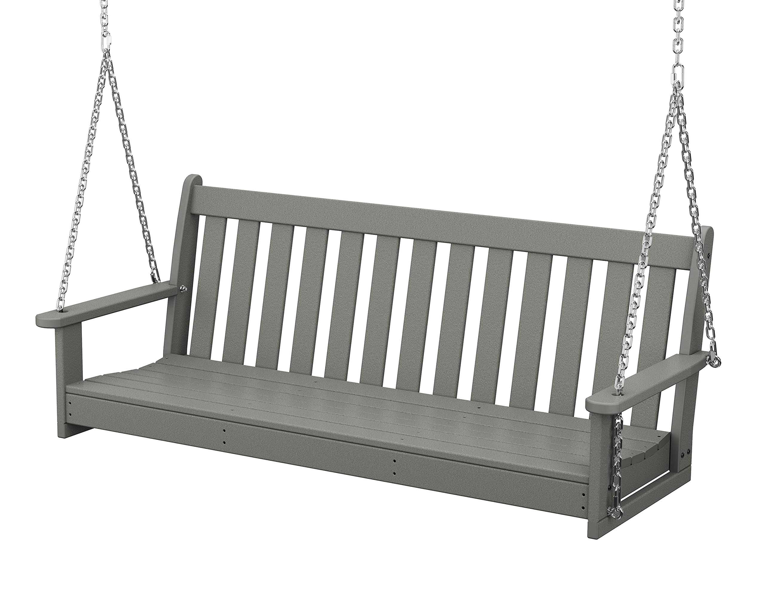 Photo 1 of *FOR PARTS ONLY* POLYWOOD GNS60GY Vineyard 60" Swing, Slate Grey