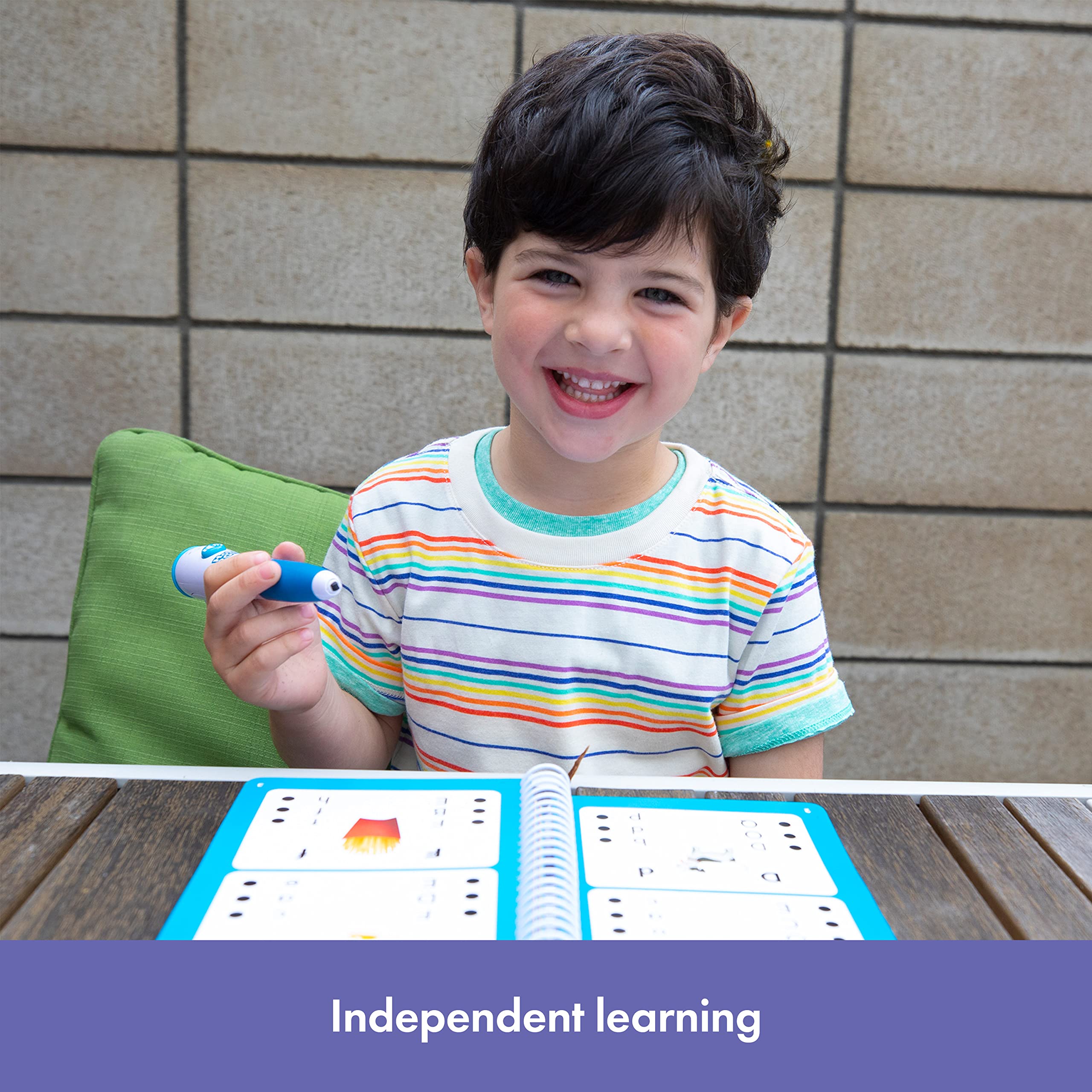 Educational Insights Hot Dots Preschool Essentials: Reading & Math Workbook - Preschool Workbooks with Interactive Pen, Homeschool Learning Books, Build Toddler Reading & Math Skills, Ages 4+