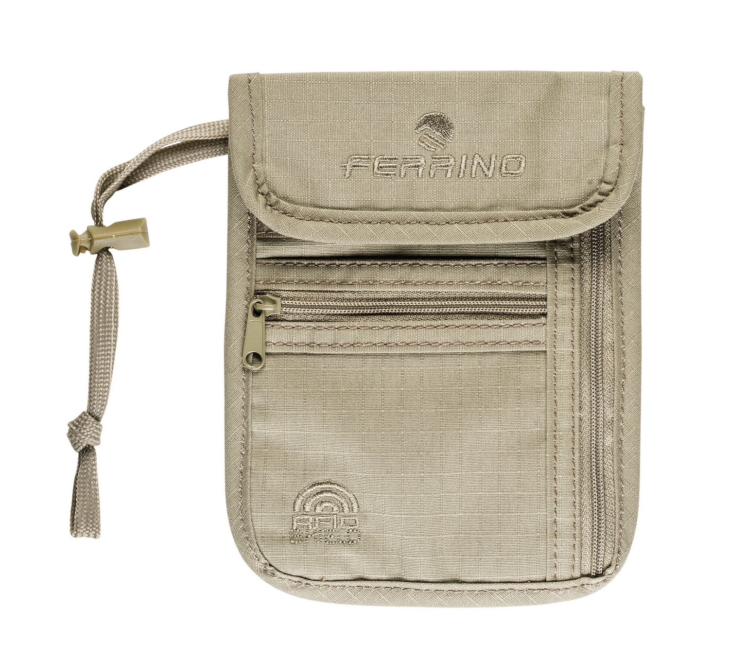 Ferrino Anouk, portadocumenati unisex-adulto, unisex adult, Anouk, beige, S