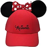 Disney Minnie Mouse Girls Youth Ears Cap, Red