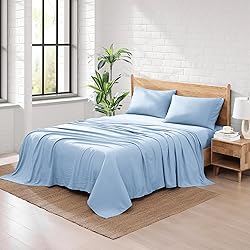 Casa Platino Split King Sheets for Adjustable Bed