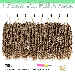 Ameli Passion Twist Crochet Hair 10 Inch Passion