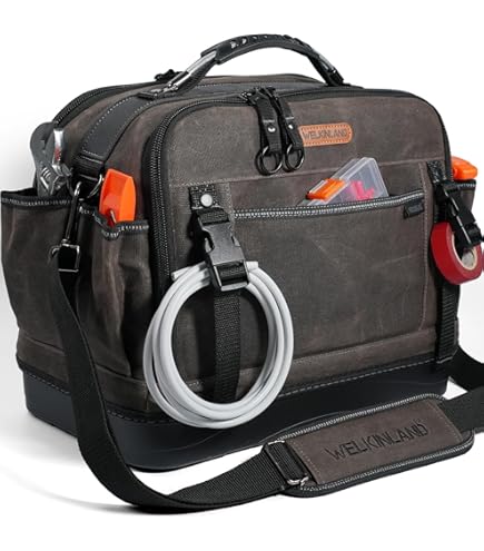 STANLEY FATMAX Open Mouth Rigid Tool Bag with Storage Compartment