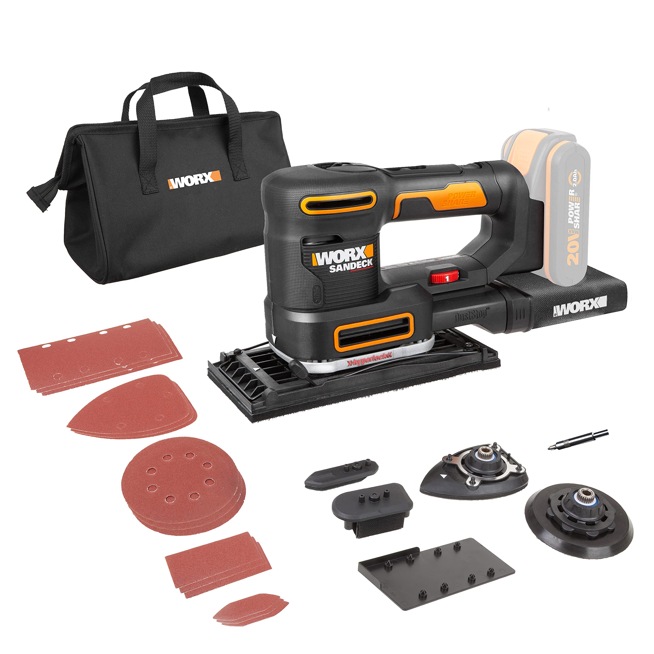 WORX WX820 Sander, WX820.9