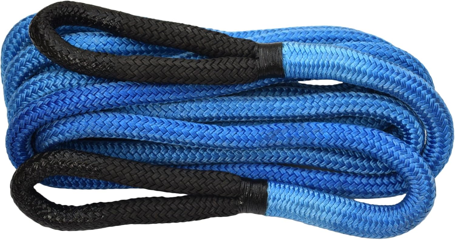 1"×30ft Energy Rope Truck SUV Tow Rope,Recovery