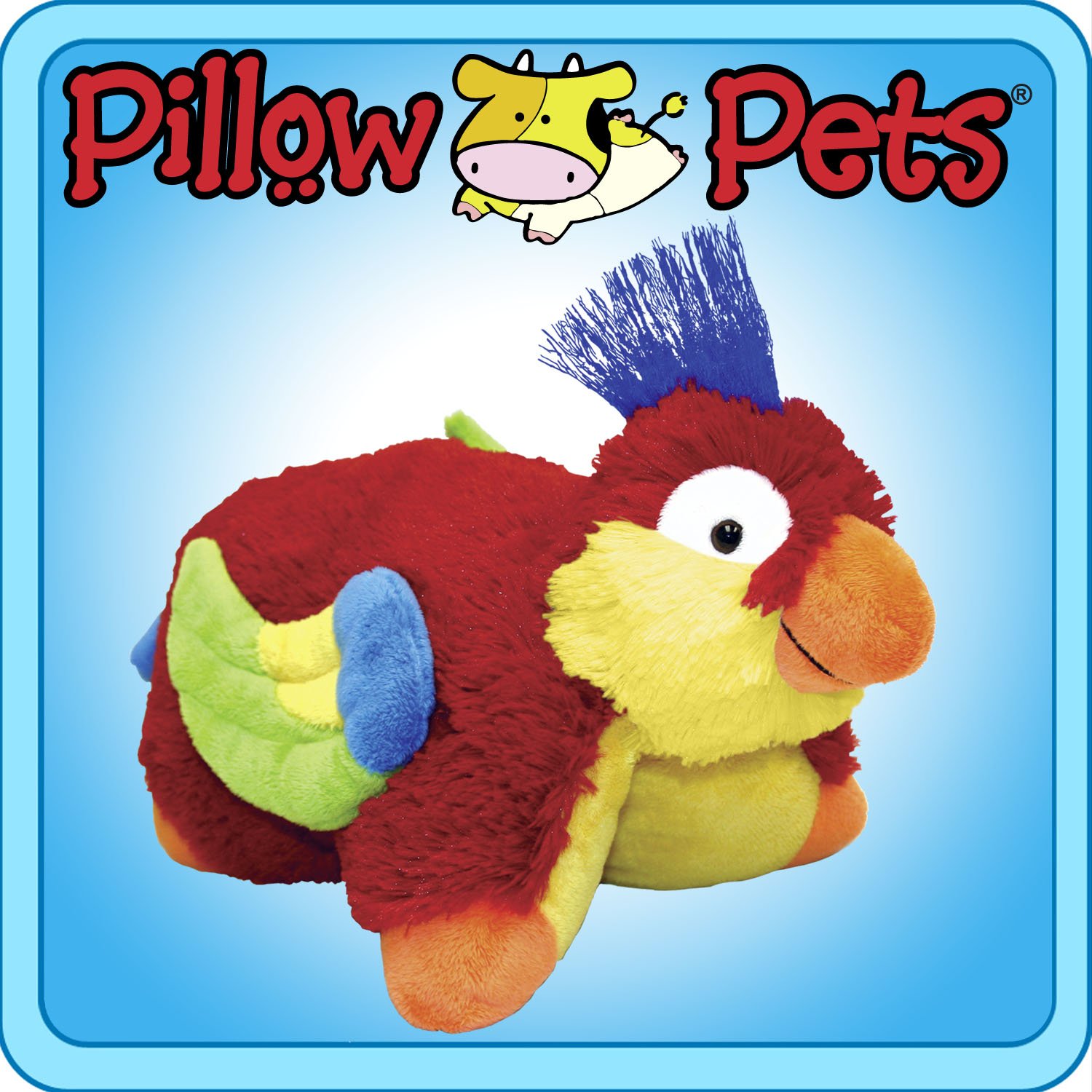 Pillow Pets 11 Inch Pee Wees Tropical Parrot New eBay