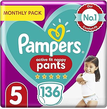 pampers nappy pants premium protection size 5