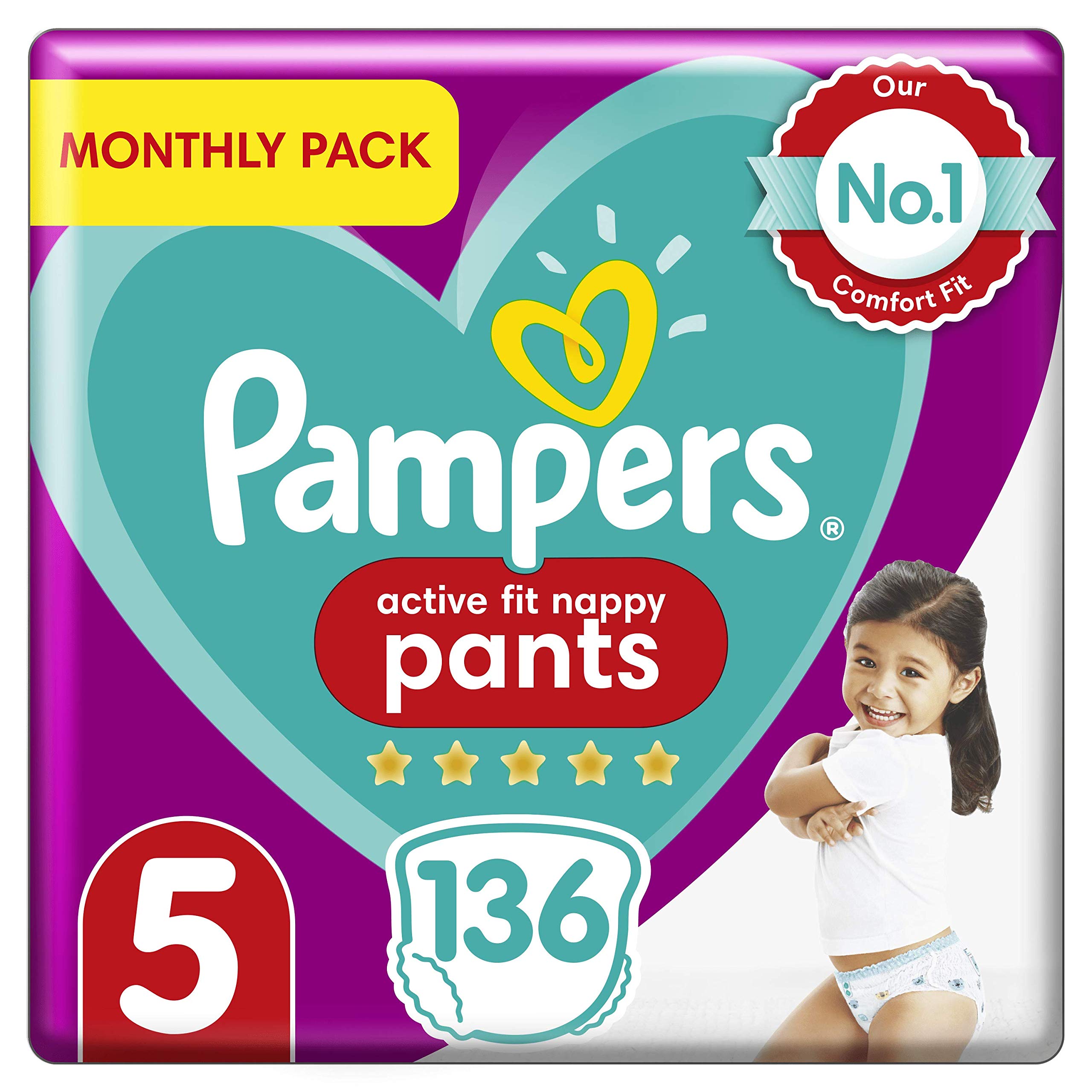 Pampers Nappies Size 5