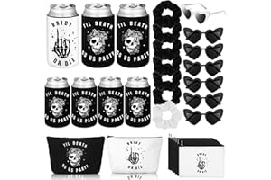 Norme Bride or Die Bachelorette Party Supplies Till Death Do Us Party Decor with Can Sleeve Bag Scrunchie Sunglasses