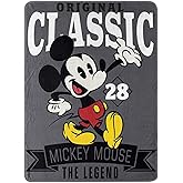 Disney Mickey Mouse Super Plush Throw The Legend 46" x 60" Blanket