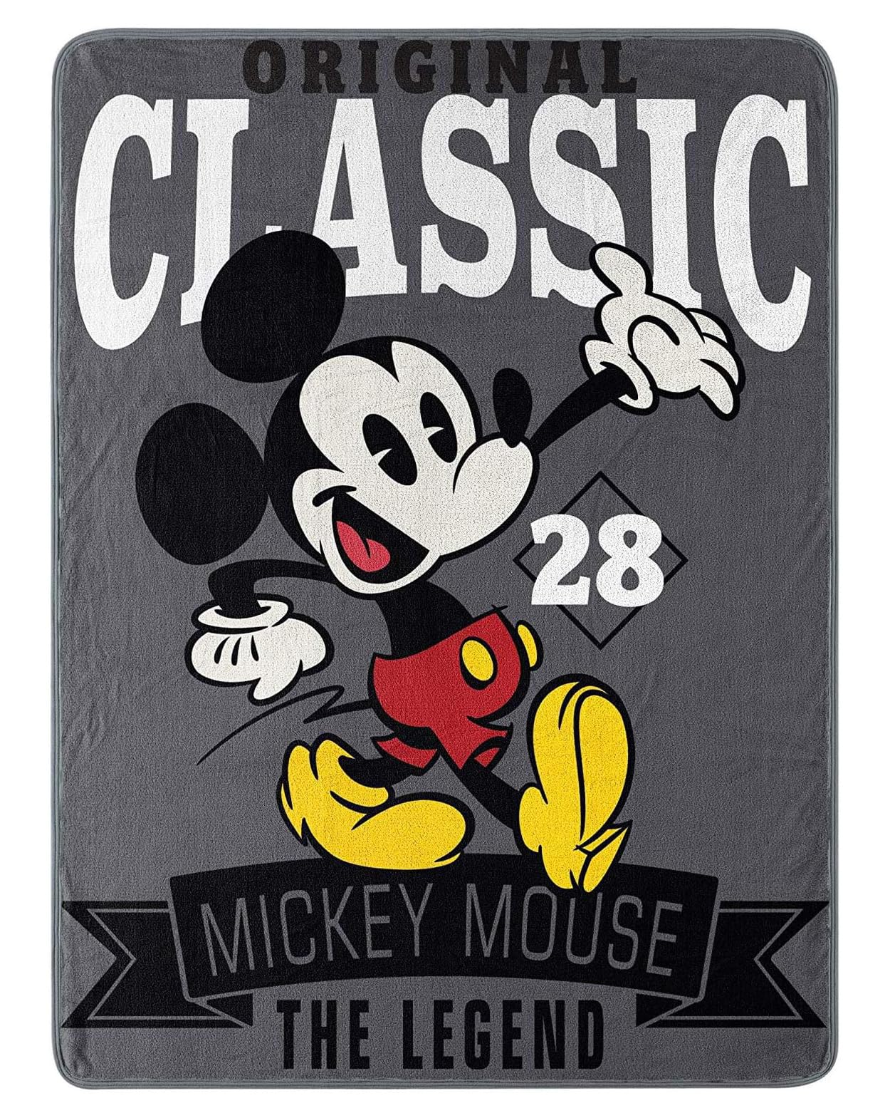 Disney Throw Blanket, Polyester, Multicolor/Assorted, 46" x 60"