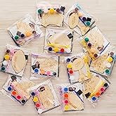 GOGREENWOVEN Football Party Favors - 12 PCS Football Birthday Party Supplies - Sports Theme Bubbles & Paint Crafts - American Rugby Birthday Decorations Goodie Bags Gifts Prizes for Kids Boys Toddler