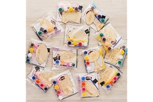 GOGREENWOVEN Football Party Favors - 12 PCS Football Birthday Party Supplies - Sports Theme Bubbles & Paint Crafts - American Rugby Birthday Decorations Goodie Bags Gifts Prizes for Kids Boys Toddler