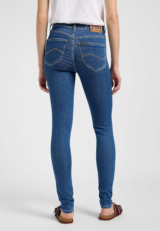 - Jean Femme - Coupe Skinny Taille Haute - Scarlett High - Clean Riley