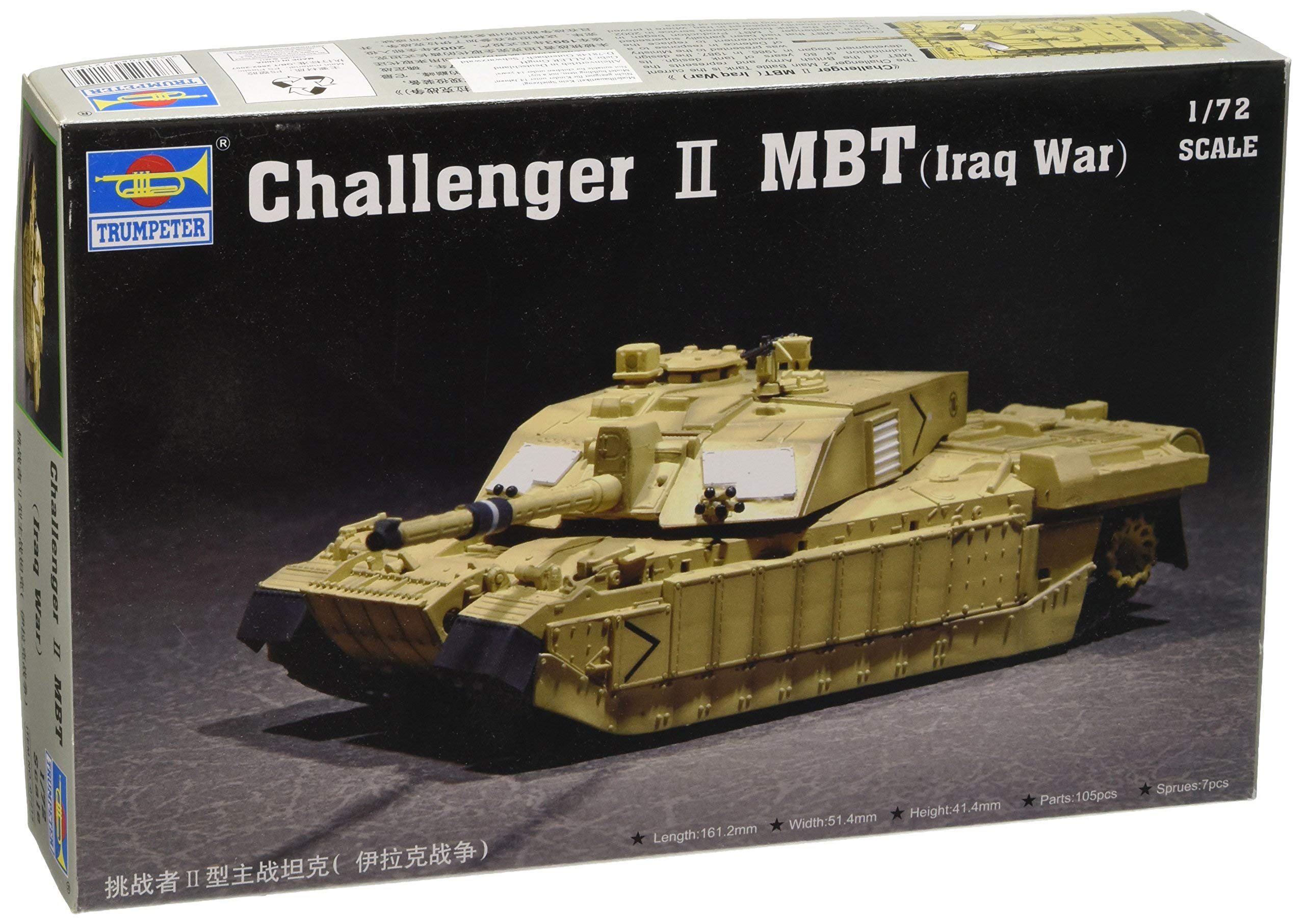 Trumpeter 1: 72 - British Challenger 2 MBT (Iraq War)