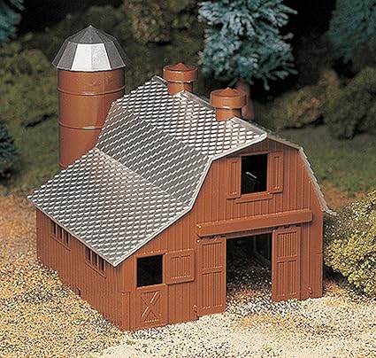 Amazon Com Bachmann Plasticville U S A Classic Kits Dairy