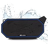 Altec Lansing Portable Bluetooth Speaker HYDRABOOM 2.0, 32W Output Power, 16Hr Playtime, Party Sync, Qi Wireless Charging, Everything-Proof, Voice Assistant Compatible - Black