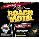 Roach Motel Traps 2 Count, Contains No Pesticides, Hides Dead Bugs