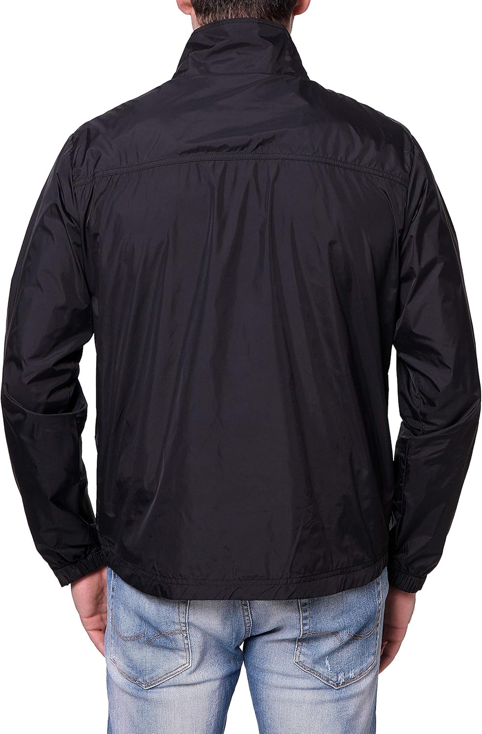 TRAILSIDE SUPPLY CO. Mens Windbreaker Jackets Lightweight Packable Jacket,Windproof and Dustproof: Clothing