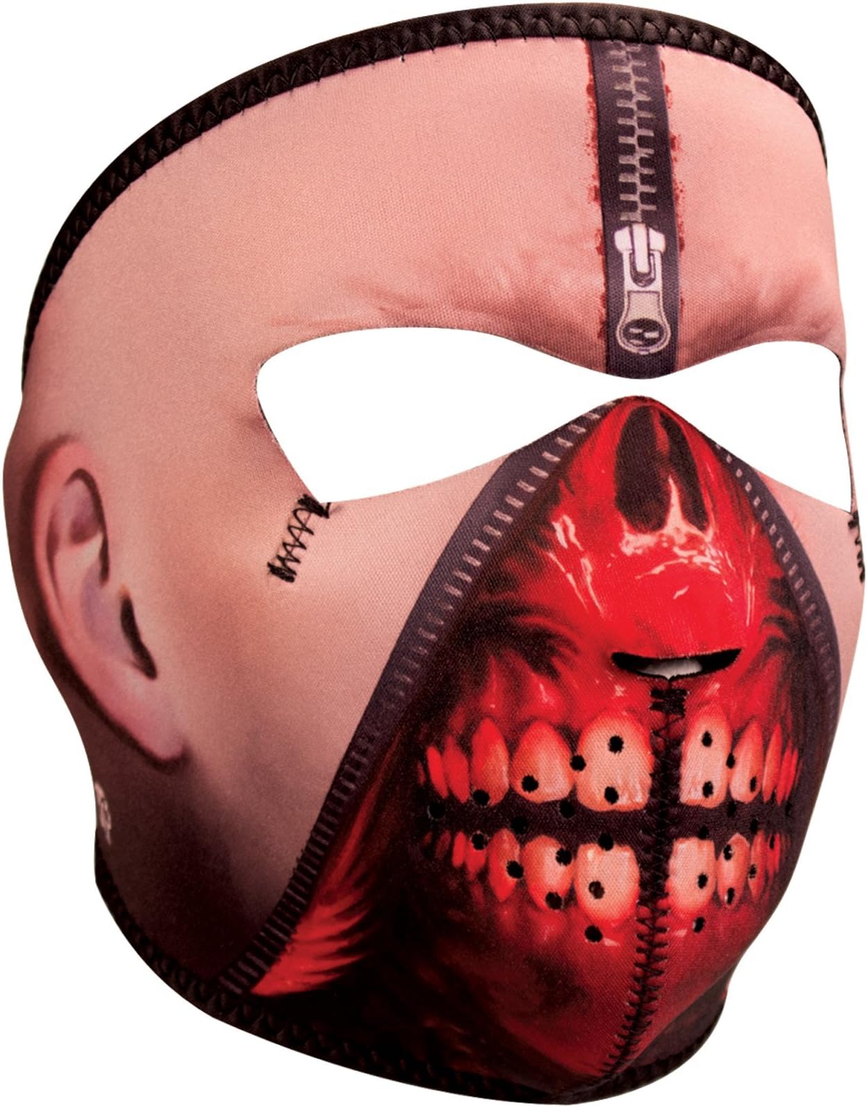 Zanheadgear WNFM108 Neoprene Full Face Mask, Zipper Face, Adult/Unisex