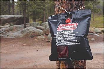Coleman solar shower