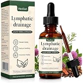 Hacllun Lymphatic Drainage&ndash;Lymphatic Drainage Drops Cleanse &amp; Bloat Relief Supports Lymphatic Health (2 Fl Oz)
