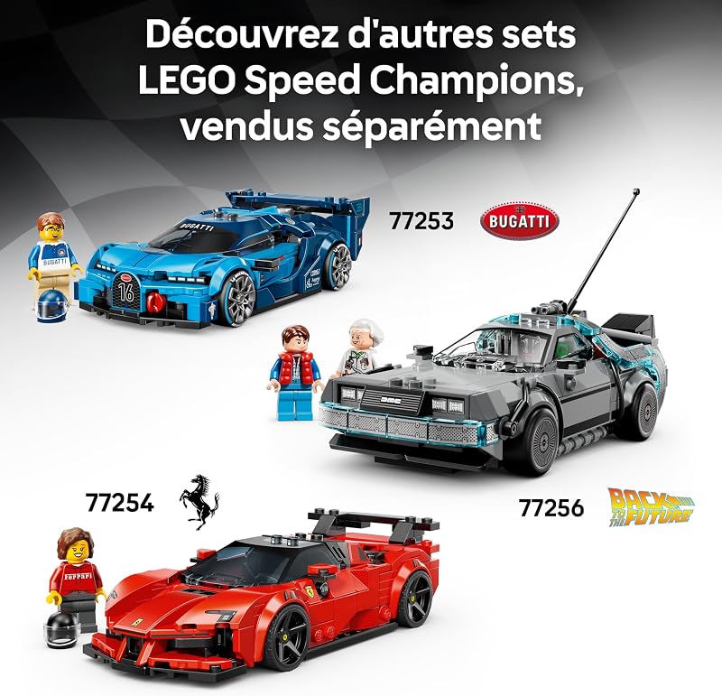 Speed Champions McLaren W1 - Jouet Voiture - Maquette avec Minifigurine Collector de Pilote - Idée de Cadeau d'anniversaire pour Garçon dès 9 Ans ou Fan de Sport Automobile 77257