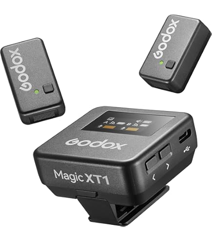 Godox Magic XT1 ワイヤレスマイクセット Godox Magic XT1 2.4GHz Wireless Microphone System with Type-C