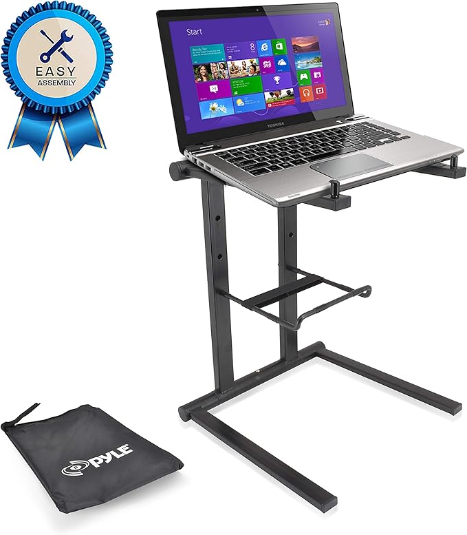 Pyle Professional DJ Laptop Stand Soporte de Regazo para portátiles y