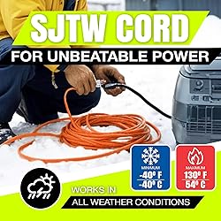 3ft Outdoor/Indoor Extension Cord 10/3 Gauge Ultra