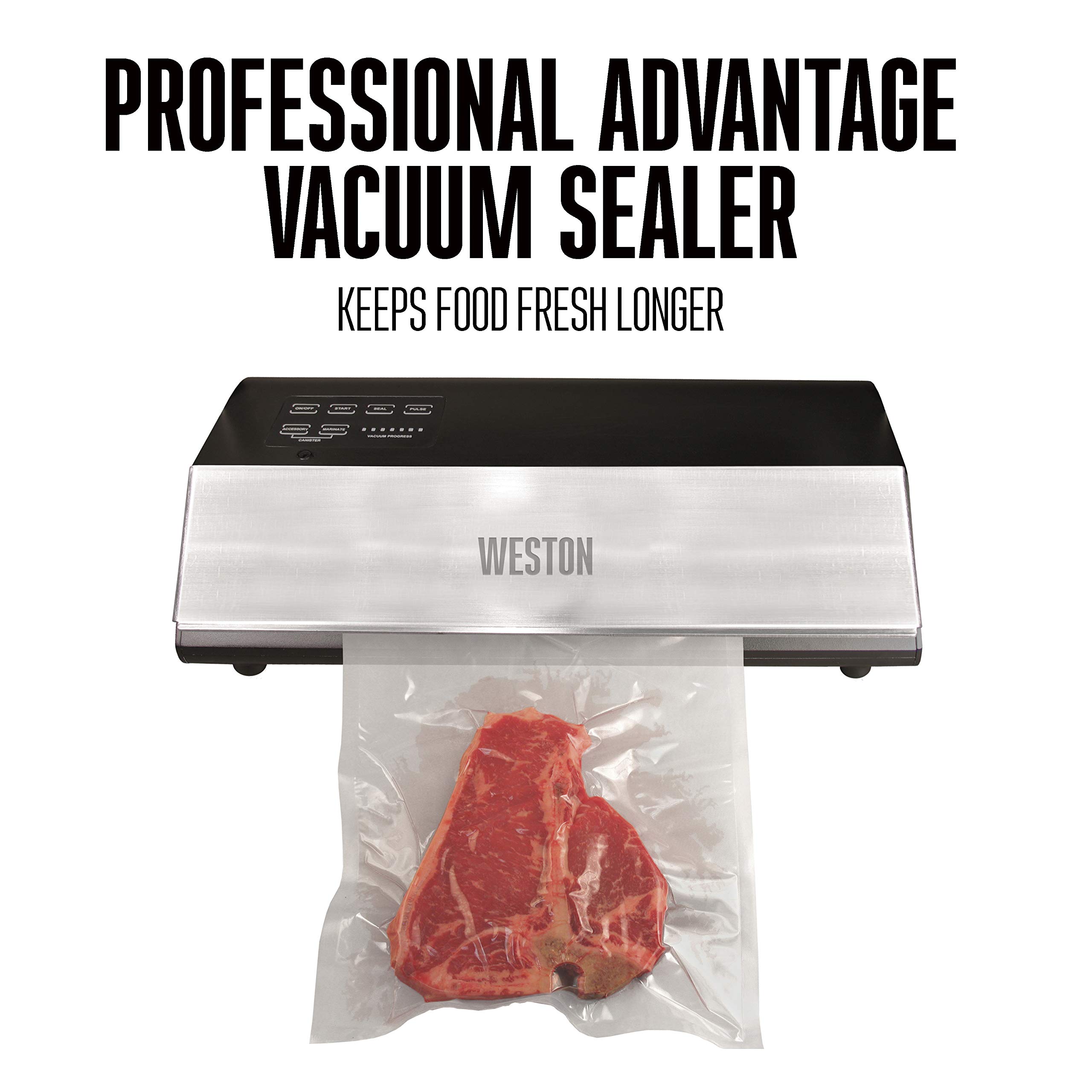 Weston 65-0501-W Professional Advantage Vacuum Sealer, 11