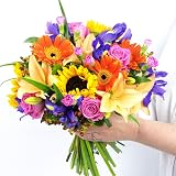 Clare Florist Fantastic Summer Memories Fresh Flowers Bouquet Lilies Roses view 4